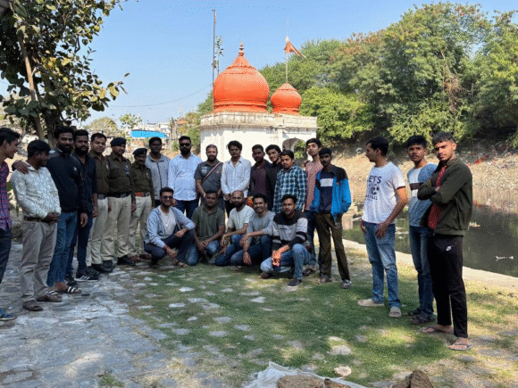 Restoring the Sacred: A Forgotten Shiva Temple at Gangour Ghat Reclaims Its Dignity